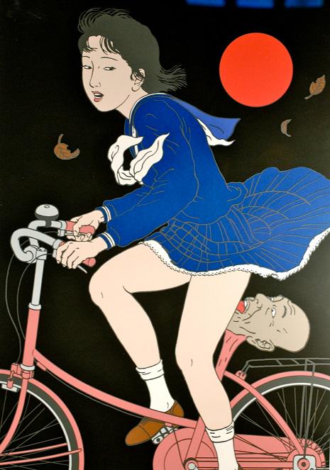 deemotree's tweet photo. recently returned from japan and the art was strange :) http://t.co/s81uopb0wu