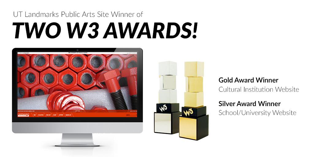 Raking in the gold! Check out our <a href="/W3Awards/">w3 Awards</a> Gold &amp; Silver Award Winning <a href="/UTAustin/">UT Austin</a> Site bit.ly/1N8RsyH