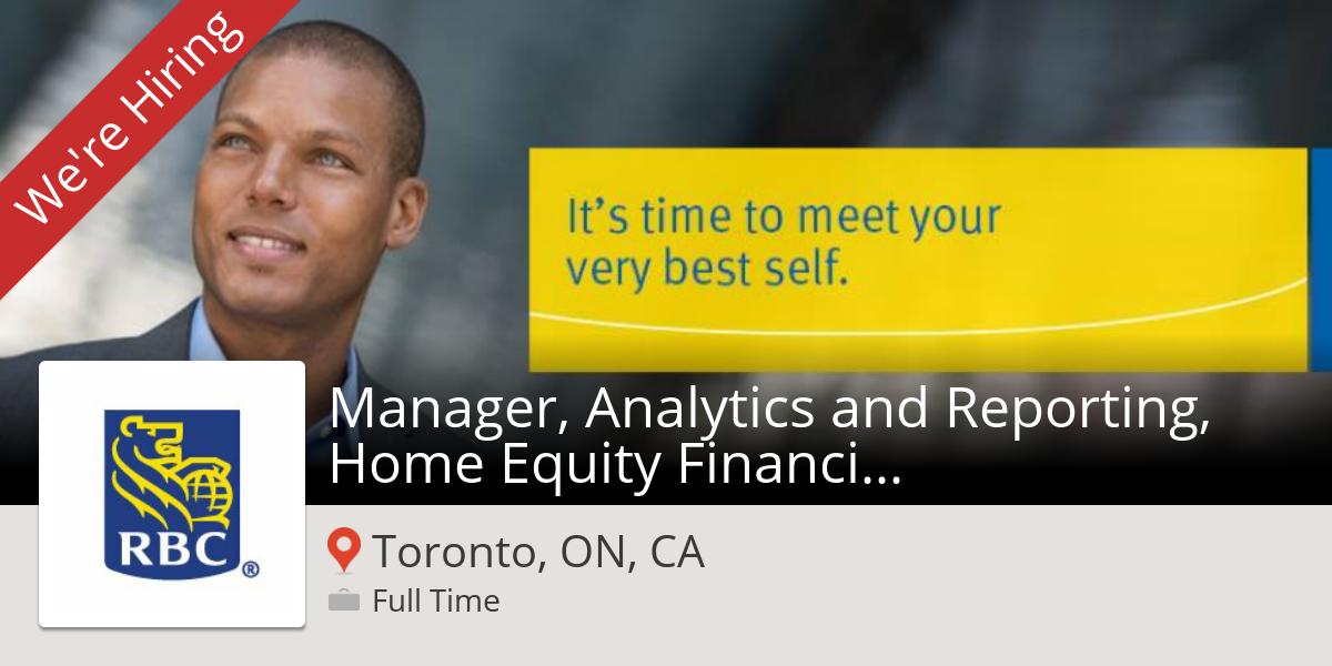 RobynZupka's tweet photo. #RBC: Manager, Analytics and #Reporting, Home Equity #Financing - Toronto, ON (#Toronto) #job http://t.co/7JE2atewBi http://t.co/rIBHGH1do7