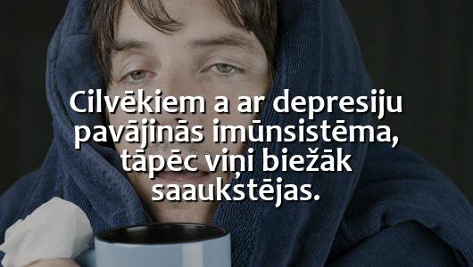FactbookLV's tweet photo. Depresija un saaukstēšanās. http://t.co/zysbftqqVl