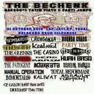 Wehhehehehe next perfom at cileungsi(bogor) 31okt2015, yu kawan2 yg mau ikut ugal2an dsana hbungi ajh CP kami :D\m/