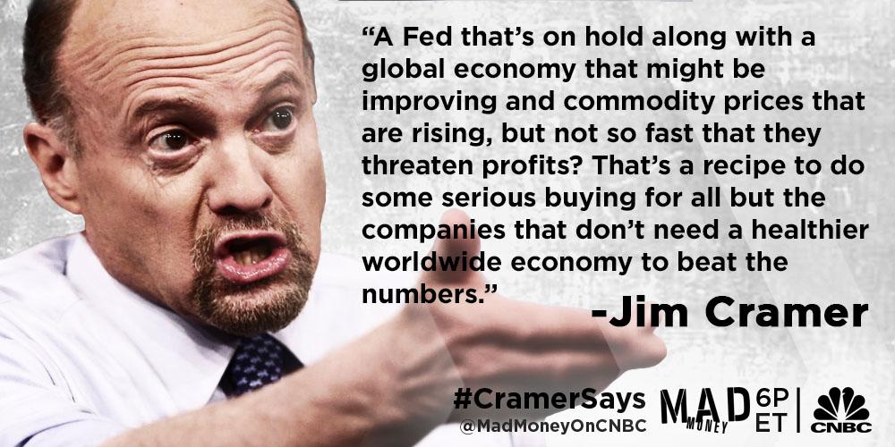 MadMoneyOnCNBC's tweet photo. What are you buying, Cramerica? #CramerSays http://t.co/sNmPRb7jNY