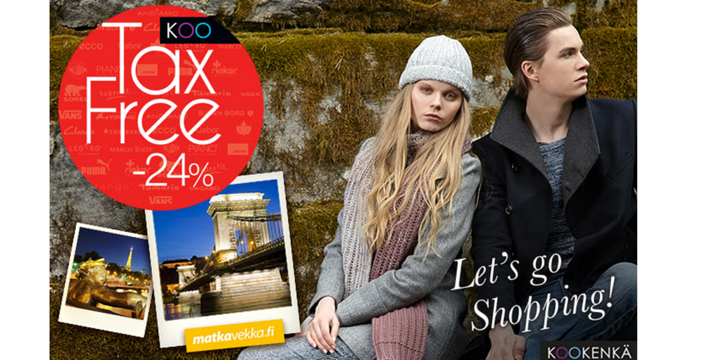 Kookenka's tweet photo. Tule ostosmatkalle Kookenkään!
Valikoituja merkkikenkiä KOO Tax Free -hinnoin, jopa -24%.
http://t.co/MdVxmZpC19 http://t.co/cRfCIz7HZ8