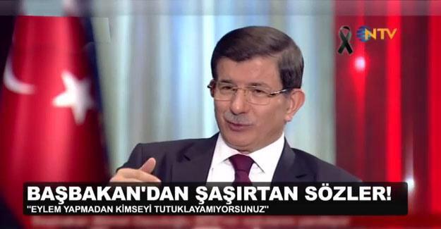 Canlı bombacıları eylem yapmadan tutuklayamıyoruz, demiş. Gazetecileri tutukluyorsunuz ama eylem yapmadıkları halde.