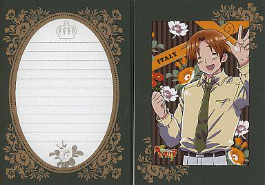 イタリア　グリーティングカード　【ヘタリア】 Character card Italian illustration card 