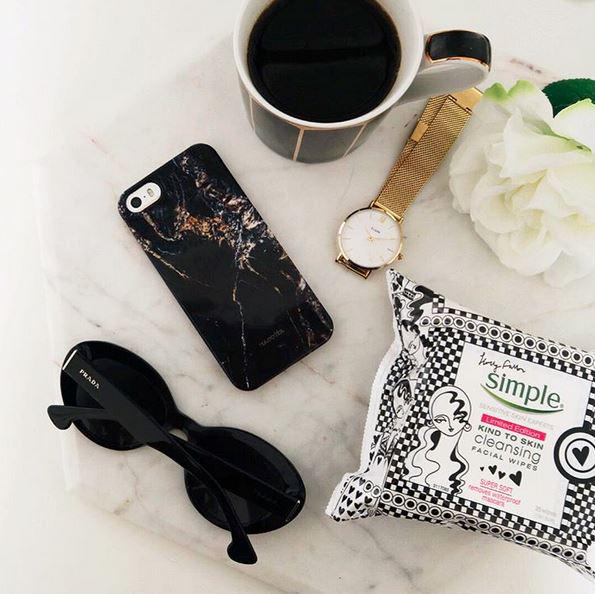 simpleskin's tweet photo. Our #SimpleLimitedEdition Wipes fit perfectly into your skincare routine. @Cocobeautea uses hers every day! http://t.co/W2tSbRIvDm