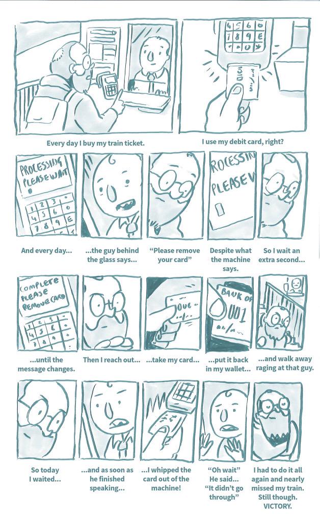 bobbykingux's tweet photo. #uxcomic strip by Gavin Spence. Genius.#uxdesign #interactiondesign http://t.co/poRA8ZaW4X