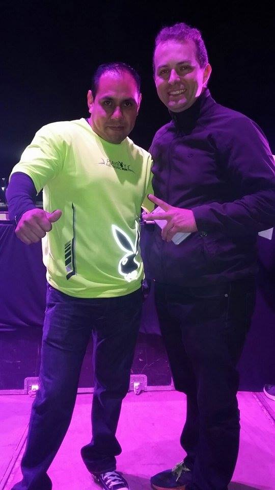 JIMMYCORTES's tweet photo. @arturomacias977 Saludos Turri, un gusto compartir una gran noche y un gran escenario en Electric Run PlayBoy. http://t.co/kPV3GFD2Q5