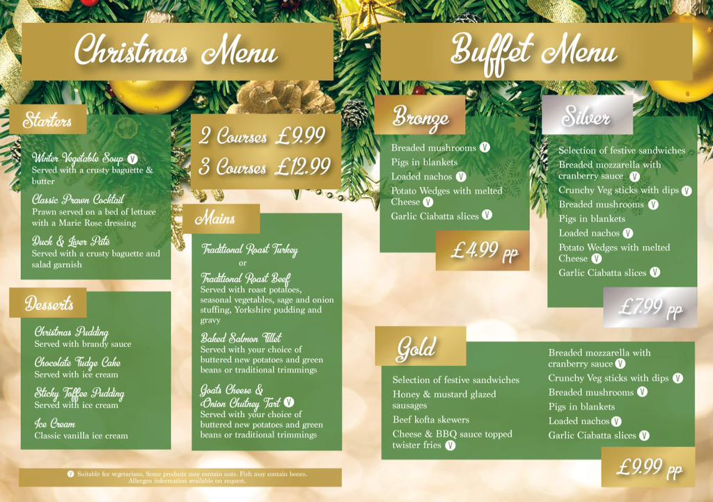 AbacusScunny's tweet photo. Our Christmas menu. Why not book your party with us ? http://t.co/5ezk0nGV24