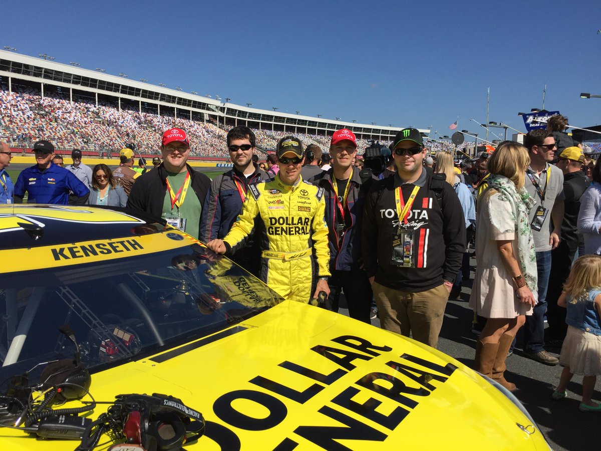 ToyotaLemons's tweet photo. What a great trip for our @ToyotaPEmtrsprt team at Charlotte Motor Speedway this weekend. http://t.co/1GT5iAmXIa