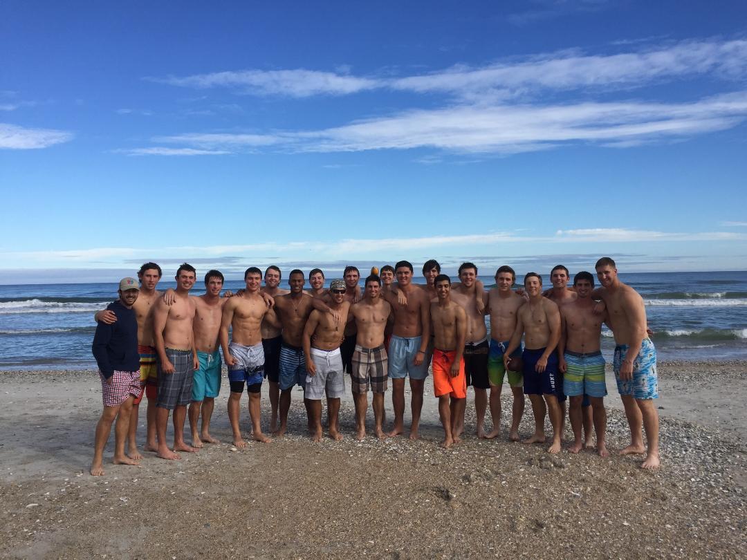 DukeBASE's tweet photo. Life's a beach for the Blue Devils today at Wrightsville #OperationBlueDevil http://t.co/JiVEs9cUZj