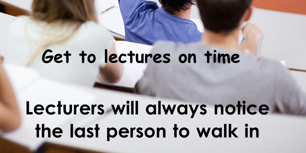MemnoteApp's tweet image. It never looks good to be late - we've all been there though! #university #students