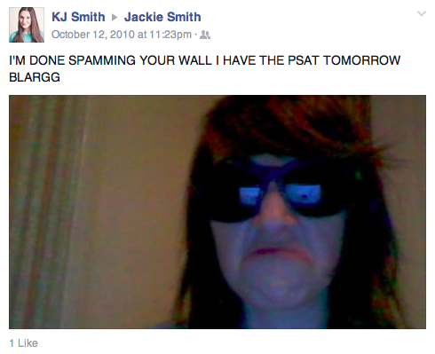 JackieSmith114's tweet photo. #FacebookThrowback is a goldmine today. http://t.co/kk0Vo9EJyH