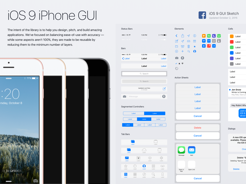zerox_me's tweet photo. #freevie iOS 9 Sketch & PSD GUI by jeffpersonified — http://t.co/Z63sVa60oC http://t.co/iqGlJmTy0g http://t.co/URBerhWWix #dribbble #…