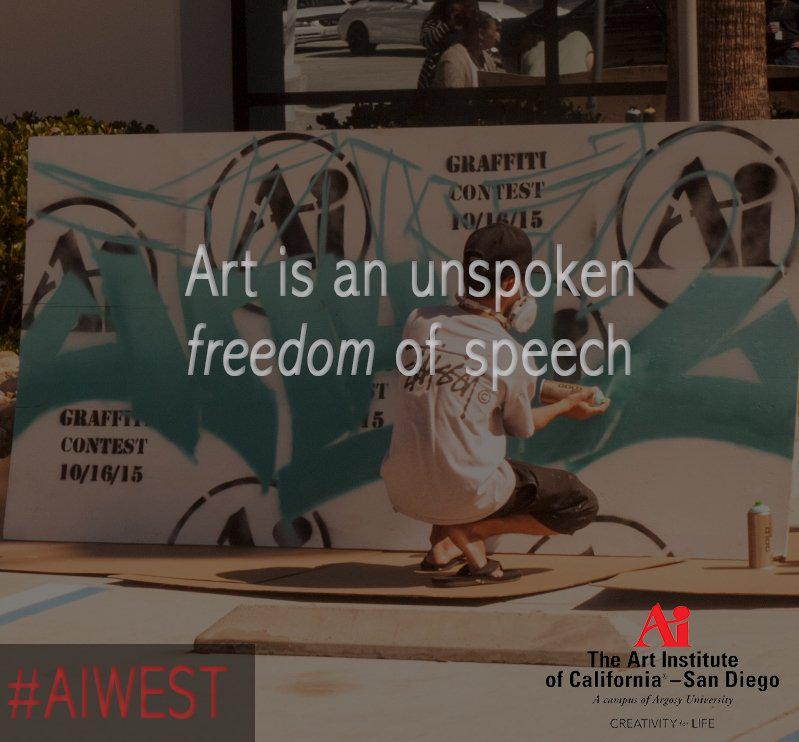 AiSanDiego's tweet image. Art in its purest form is uncontainable.. #aiwest #aisandiego #mondaymotivation