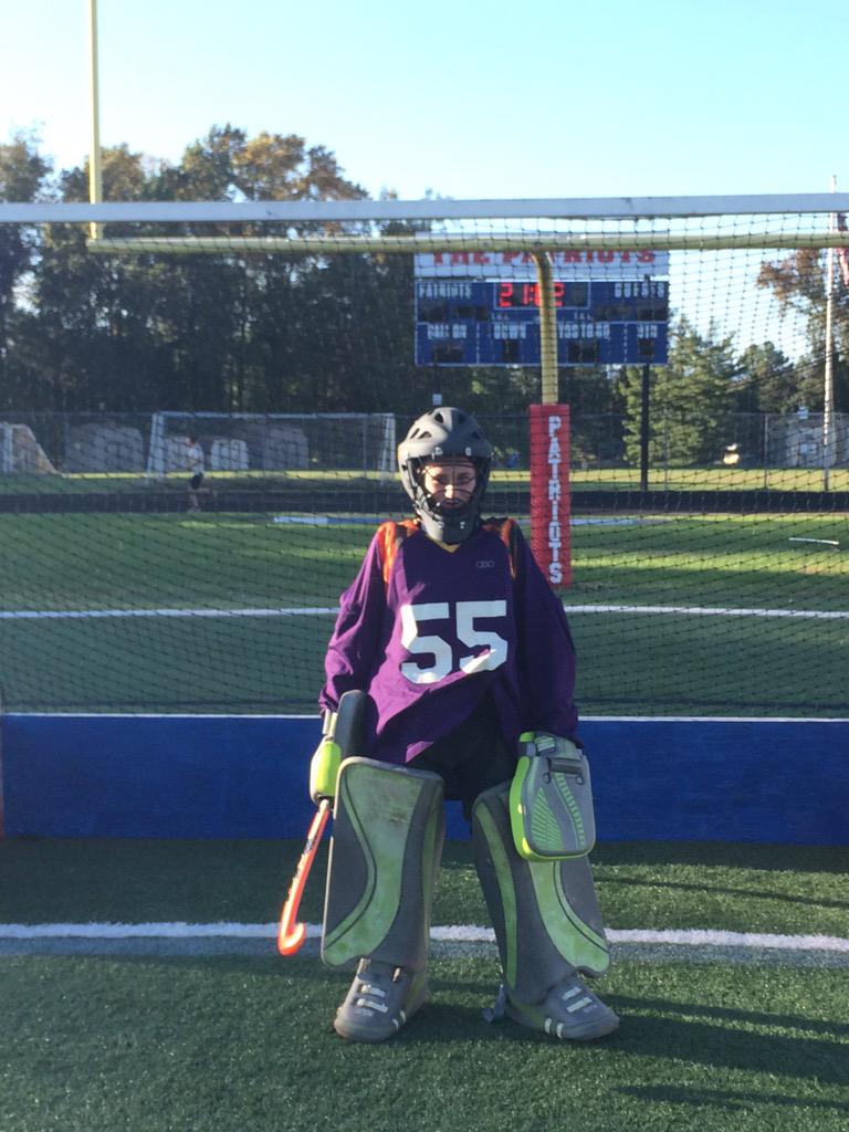 MustangFH's tweet photo. Got a new keeper in the goal today for JV. Let's make it a shut out Kierstyn!! #smallbutdangerous http://t.co/1bCCo0oaJZ