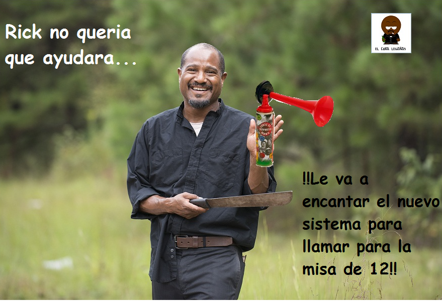 Todos lo estais pensando #TheWalkingDead.