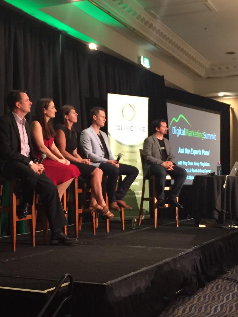 The amazing panel at #DMSummit15 with <a href="/MattandLizRaad/">Matt and Liz Raad</a> <a href="/KerryFitzgibbon/">Kerry Fitzgibbon</a> <a href="/troydean/">Troy Dean</a> and <a href="/gregcassar/">Business Invest Freedom</a> #digitalmarketing