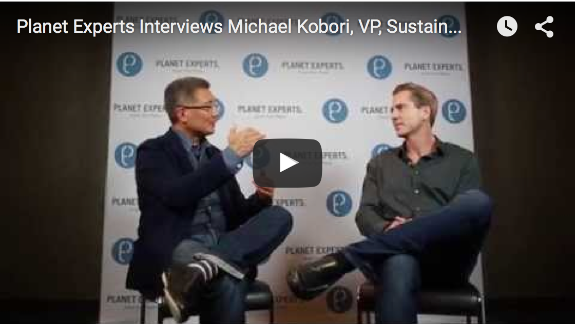PlanetExperts's tweet photo. Watch our interview with @KoboriGrillsCSR, VP of #Sustainability @LEVIS -> http://t.co/qO8D4Vjof8 #waterlessjeans http://t.co/x0zbt9NraY