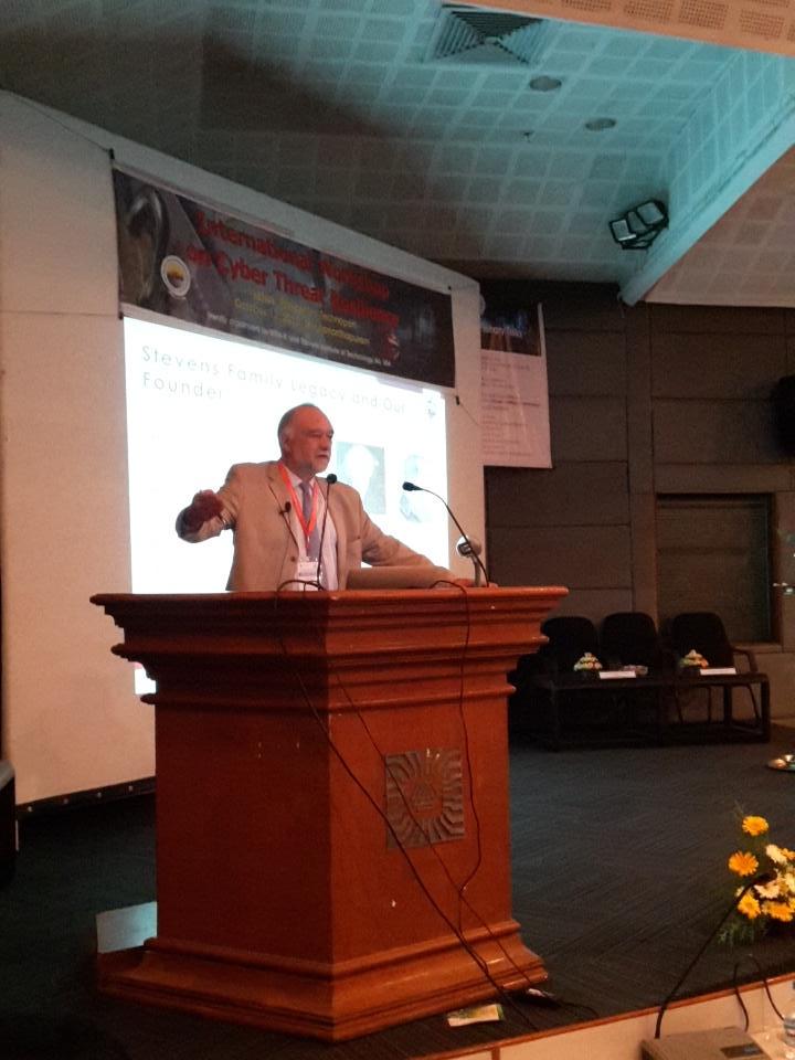 RajeevSrinivasa's tweet image. #crictr conference on #cybersecurity kicks off with prof korfiatis of #stevenstech new Jersey