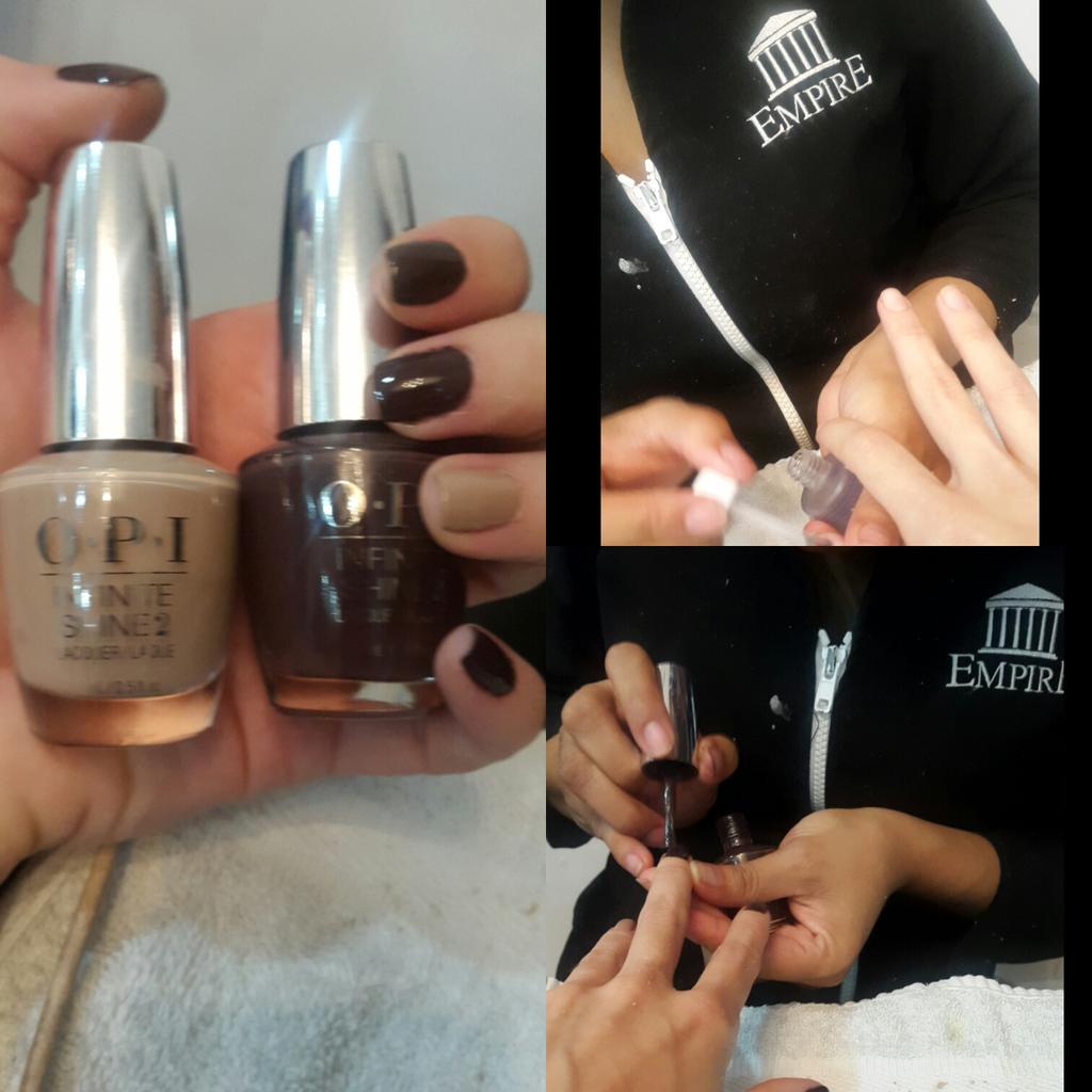 LigiaRoca's tweet photo. Me encanta el manicure que hacen en @Empiresalonyspa  y tus uñas quedan divinas con los tonos de #InfinityShine http://t.co/pLYhgZr8kQ