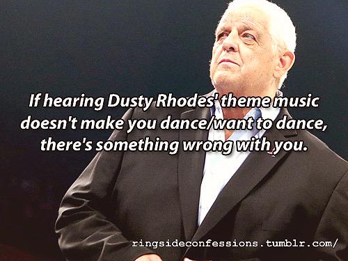 Happy 70th birthday Dusty Rhodes  