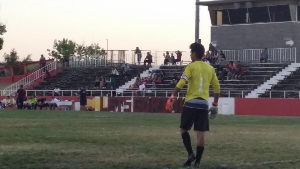 Ram goalie "Ramiro"...no score late in first half.