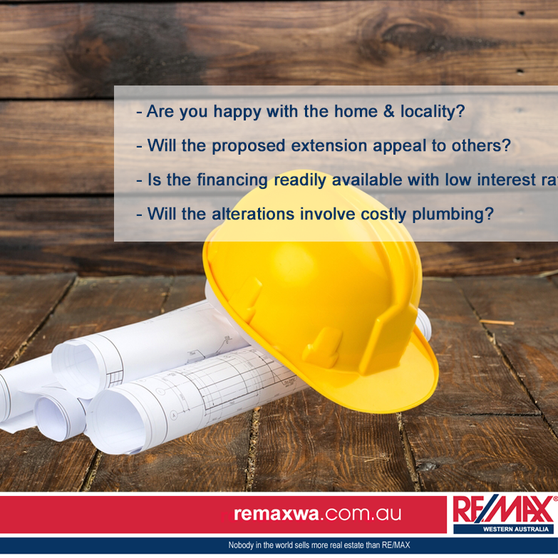 remaxwa's tweet photo. #TuesdayTips: Ask yourself the questions below before you make any plans to build extensions to your home! #home http://t.co/BXJy5aCT9X