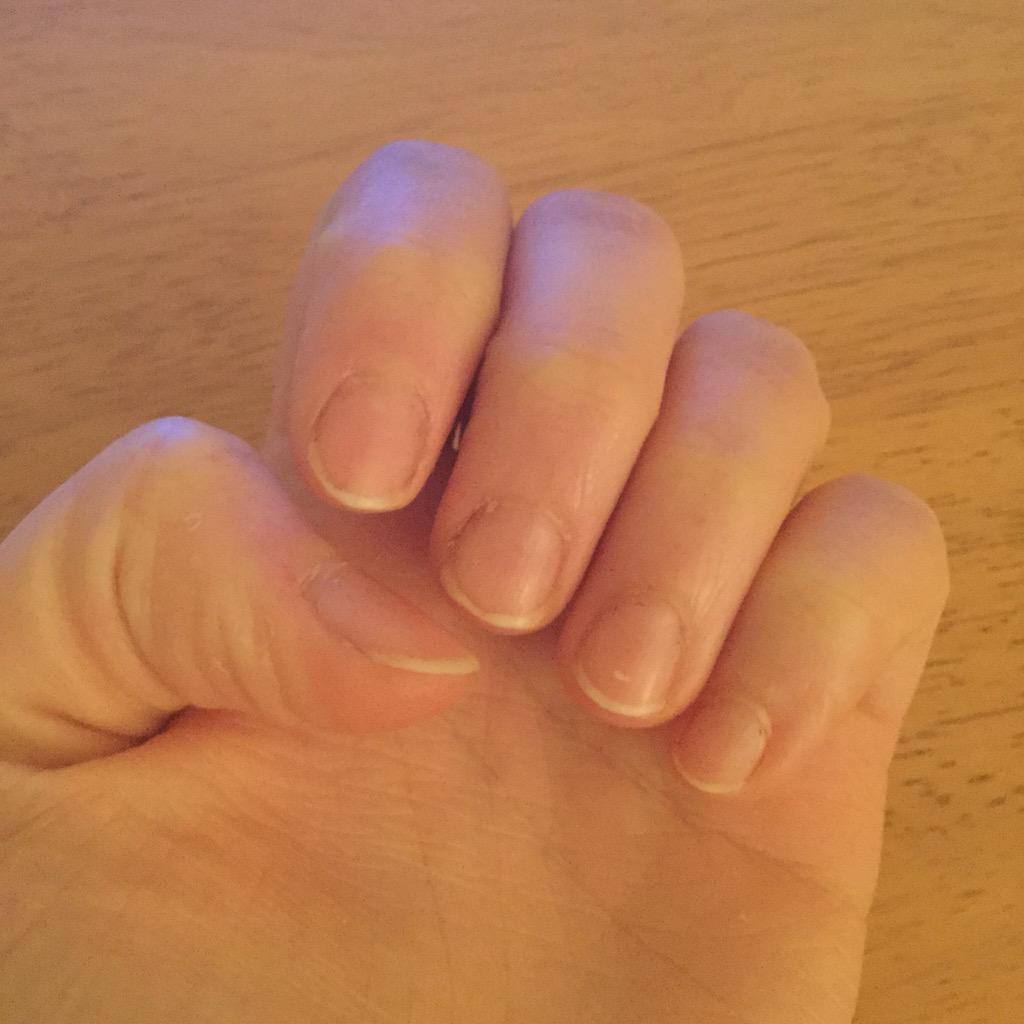 raginghippie's tweet image. Time to cut these to nubs for work tomorrow. And they were just getting started! :( #culinaryproblems