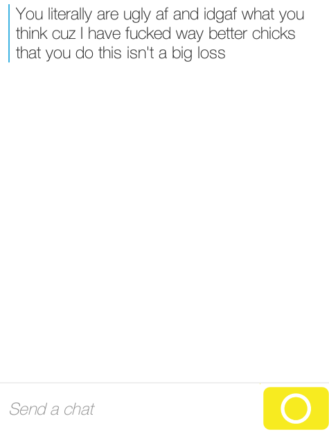 t1202014's tweet photo. Got told this today, I will never understand why guys can be so cruel. http://t.co/mzYVvgOPRX