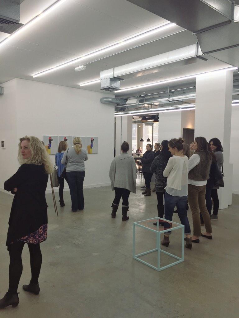GalleryGriffin's tweet photo. Breakfast curator's tour of #PERFECTIONISM (part ii.) today @NottingHillPost @rbyrneblack @beccapf #Friezeweek2015 http://t.co/ukeYXhFEjc