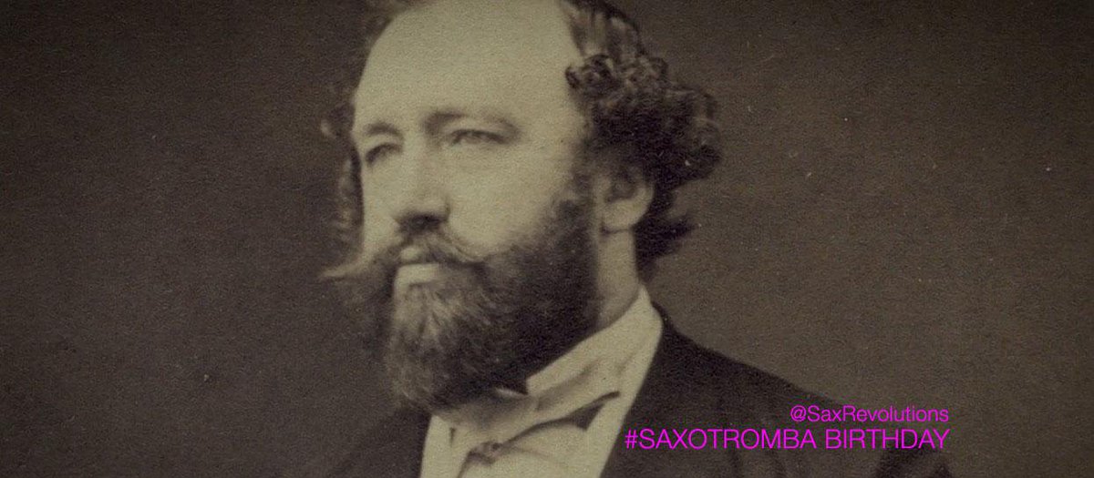 SaxRevolutions's tweet photo. Today is 170th SAXOTROMBA’s birthday: the patent for which Sax fought the most. #Saxotromba #Brass #Sax #SaxPower http://t.co/Rib4l95ush