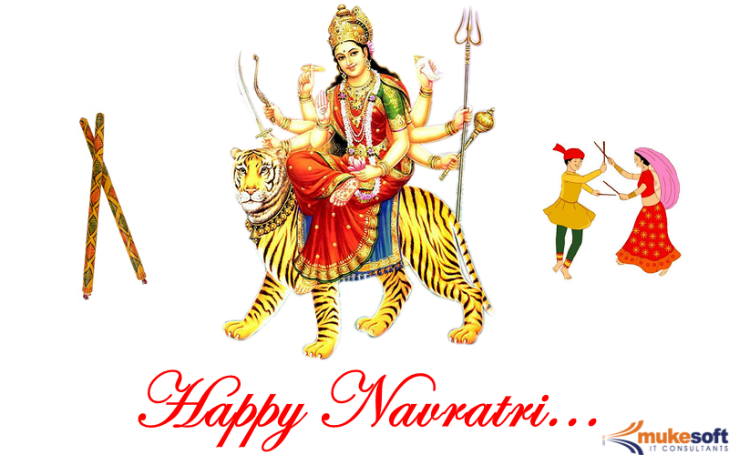 Mukesoft's tweet photo. Mukesoft wishes every one a very #HappyNavratri http://t.co/LclKedvRH3