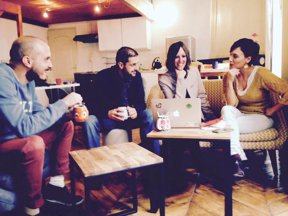 Kiupegames's tweet image. On prépare l&apos;atelier #stopmotion #BlendKids #BlendWebMix avec Marina : bonne humeur et ça avance  @lacuisineduweb !