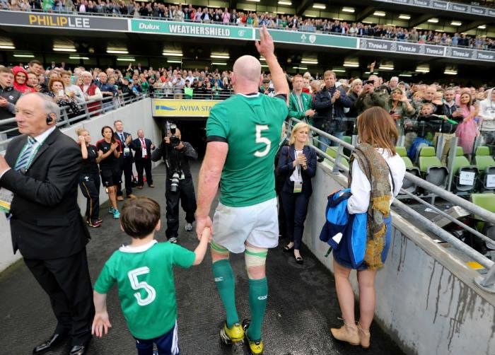 IrishRugby's tweet image. A leader, a warrior, a gentleman - @Paul_OConnell has played his last for Ireland. #ShoulderToShoulder #RWC2015