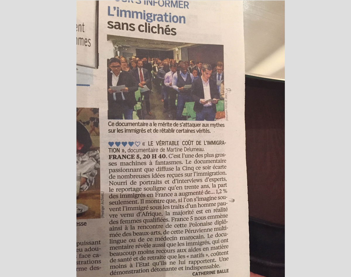 DebbouzeJamel's tweet image. A voir ! Un doc passionnant sur le vrai coût de l'immigration, une bonne nouvelle pour la France ! Je le savais... JD