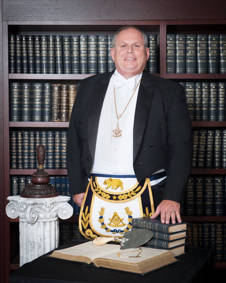 PrometheusLodge's tweet image. We're celebrating the installation of MWBro. David Perry as Grand Master of @MasonsofCA #ReadyLooksLikeSomething