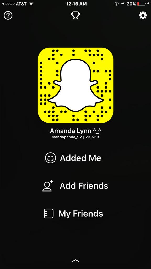 Snapchat amanda lynn Amanda Lynn