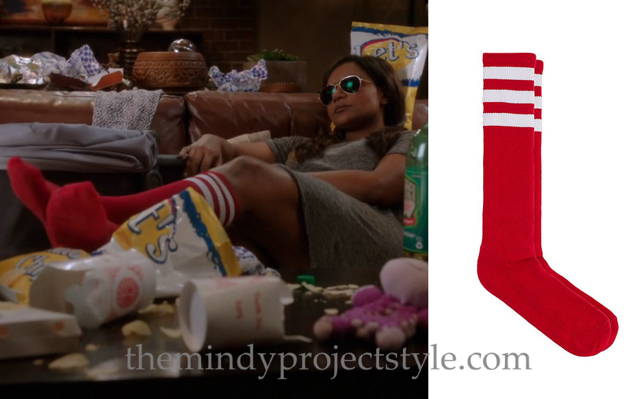 mindystyle's tweet photo. Striped socks! #stayathomeMILF #TheMindyProject http://t.co/6nERX65Gvb http://t.co/uROcWf5UBj