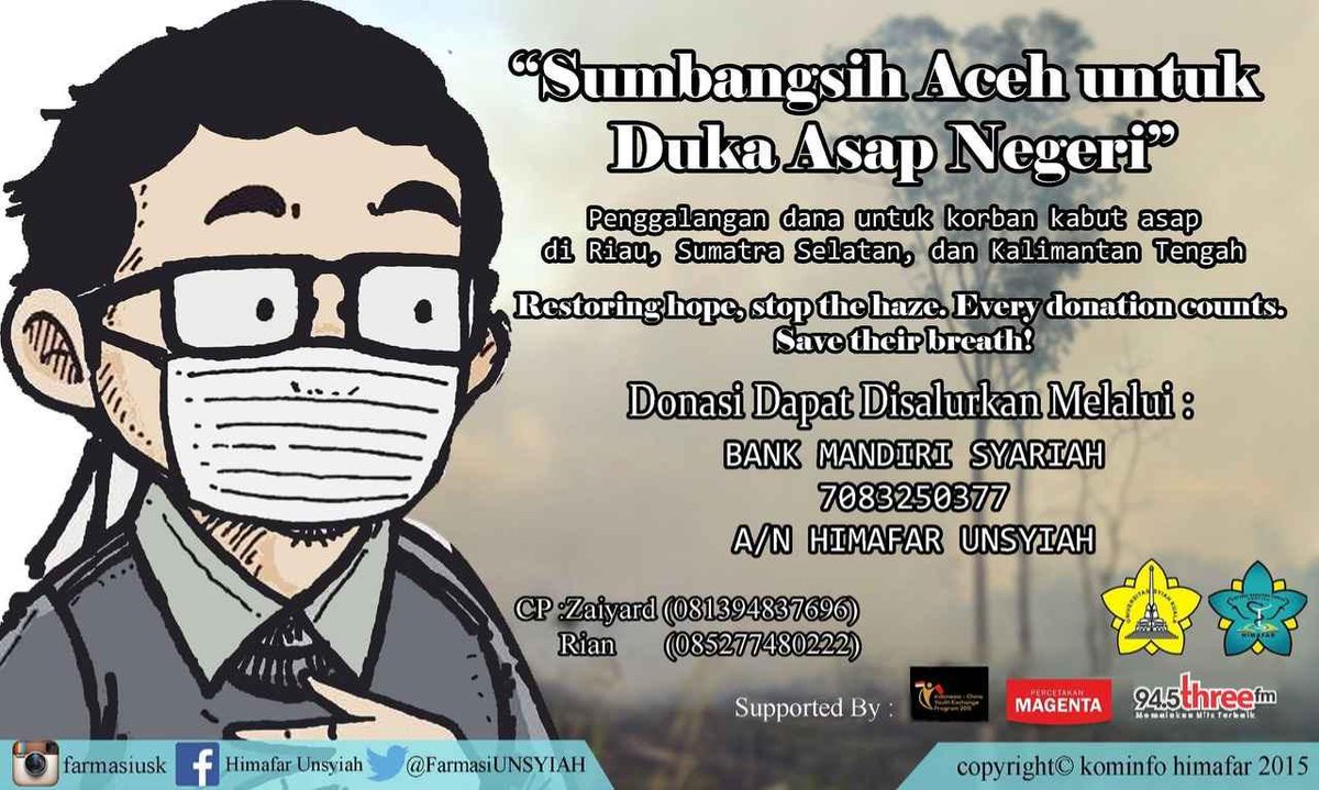 himafarusk's tweet photo. #SaveRiau #SaveRiauFromAsap @iloveaceh @BandaAcehInfo @beritaaceh @AcehUpdate @iloveunsyiah @threefmaceh #SaveRiau http://t.co/p5C9qKvZE3