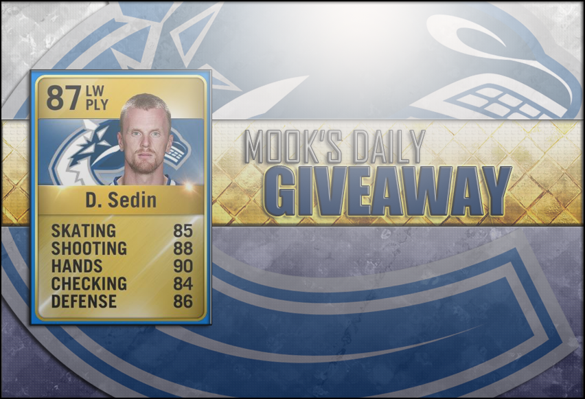 Deadators's tweet photo. Daniel Sedin Giveaway tonight (Oct 13th) at 11:00 PM EST.  RT and Follow to enter.  #PS4share http://t.co/oCnZIyz94E