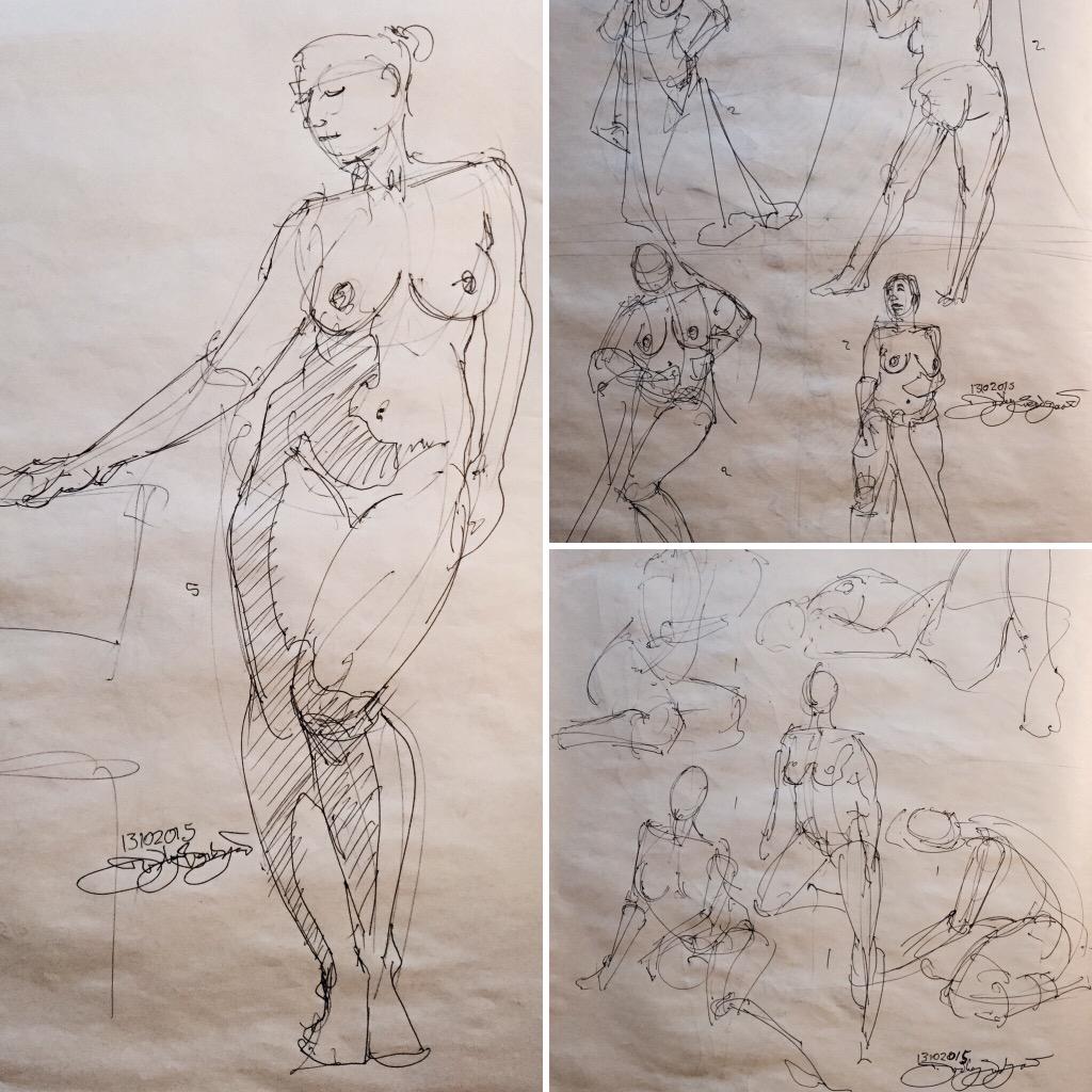 BigDudley's tweet photo. Quick jog #figure #drawing #life #nude #female #ballpoint #pen #sketch #doodles #gesture #line #weight #svendsgaard http://t.co/zK5ksodMmr