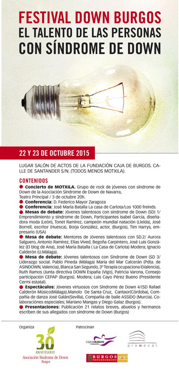 El Talento de las personas con síndrome de Down sindromedown.net/noticia/down-b… <a href="/DownEspana/">DOWN ESPAÑA</a>