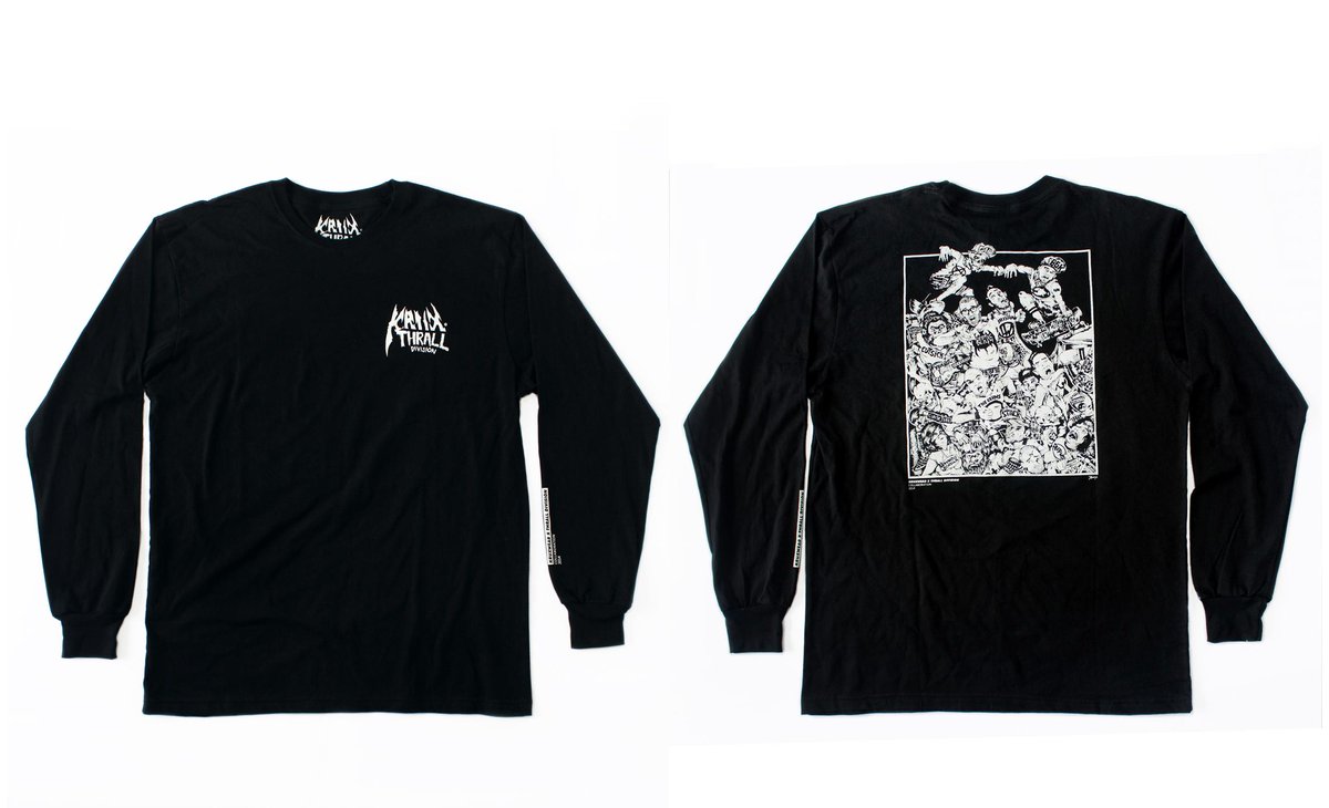 KRUXXTHRALL | Collaboration | Long Sleeves | Idr.145K | Available at <a href="/linecoltd/">LINECOLTD</a> <a href="/linoleumshop21/">LINO.</a>