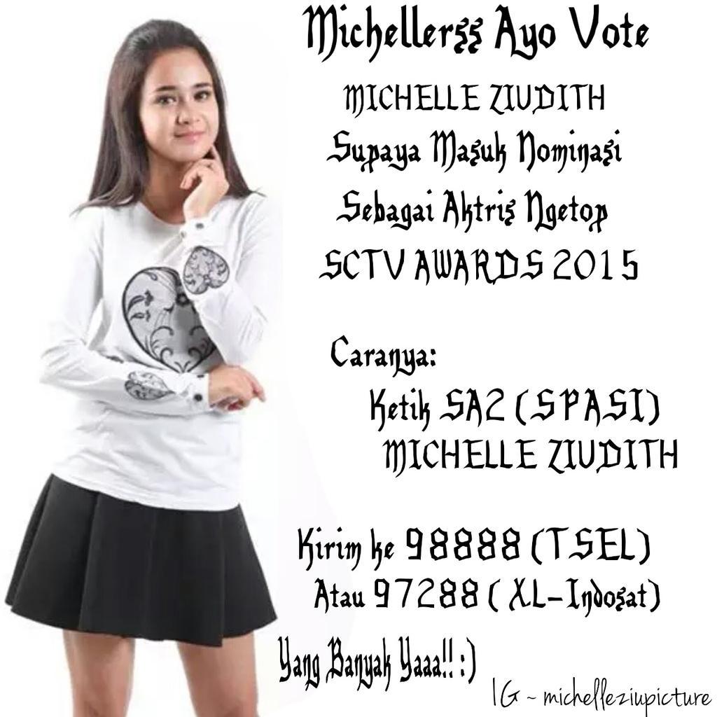 Michellerss_JBI's tweet photo. Coba yg udh Vote ScreenShot &amp; send ke kita :) Vote truss ya #michellerss Jgn smpe gak Vote lohh 😜😊👇 http://t.co/6qc4IC1kV8