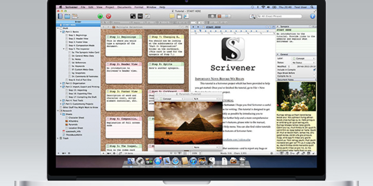 thenextweb's tweet image. Scrivener is the writing app of choice for best-selling authors, now with 56% off tnw.me/bCezO9U