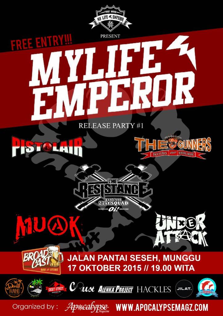 Yes... bernyanyi bareng lg di <a href="/Broadcast_bar/">Broadcast Bar</a> w/ @TheResistance98 <a href="/TheGunners_BALI/">THE GUNNERS PUNX</a> <a href="/UnderAttackBali/">Under Attack</a> <a href="/peankmuak/">☆PEANX MUAK☆</a>