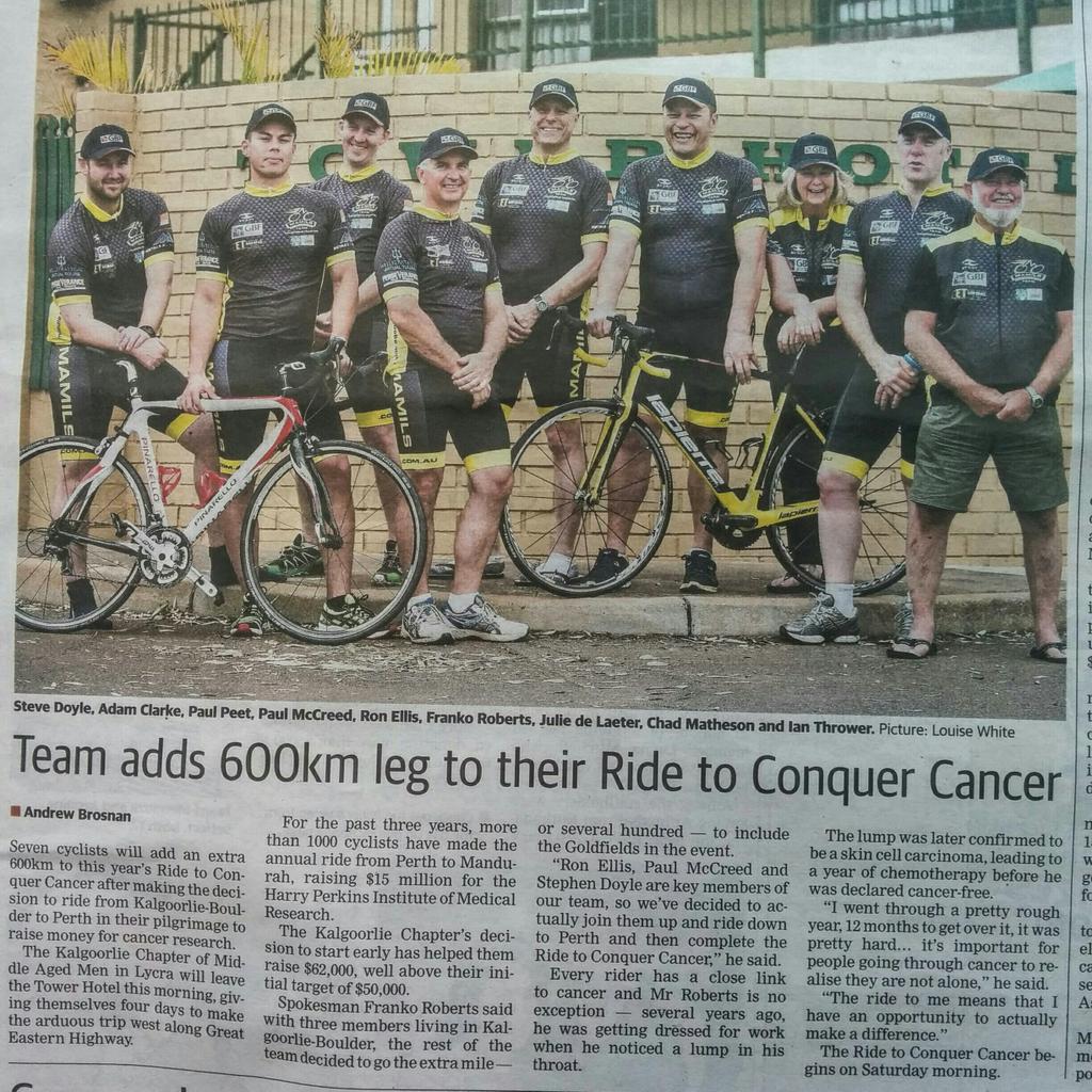Mamils_cc's tweet photo. We're in print! Thanks @KalMiner &amp; thanks to all our local sponsors &amp; supporters! @PerthRide #RTCCPR #KAMILS http://t.co/idixzK5RgI