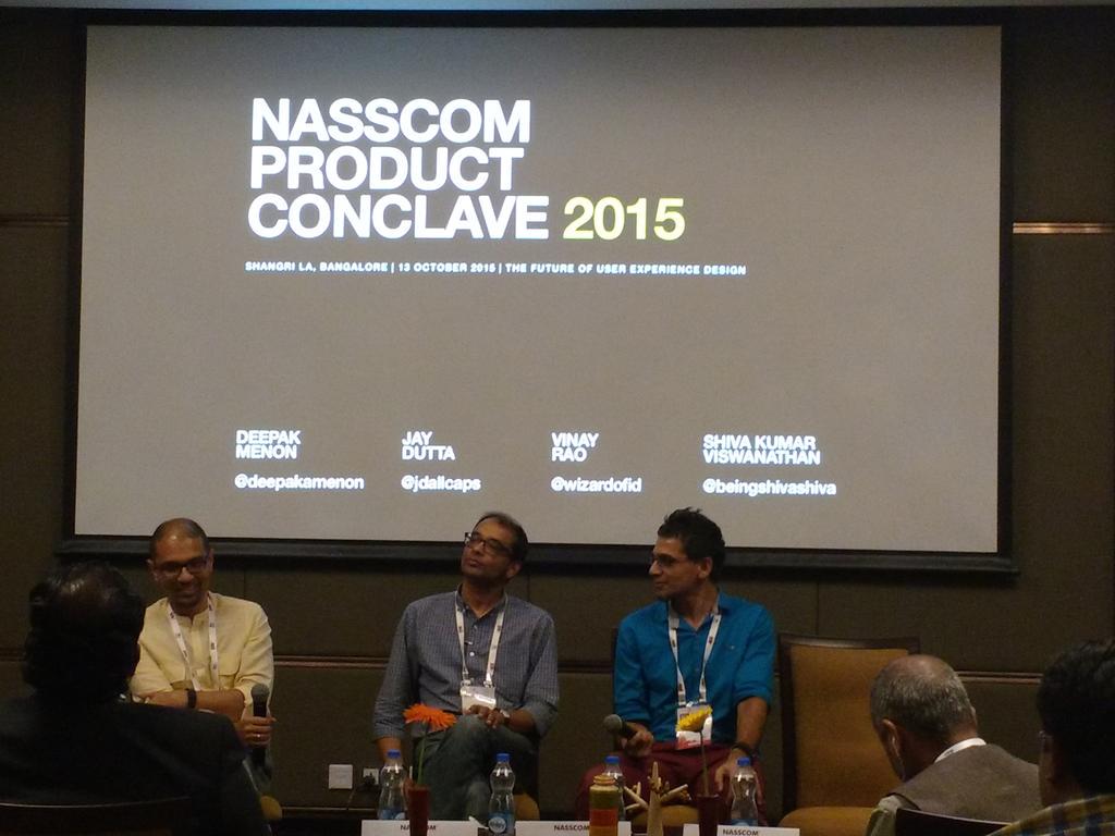 #NPC2015 #trendfollowing methods are not going to help #startups anyway.
#Design is being #innovative with needs