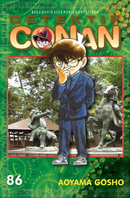DConanCommunity's tweet photo. Detektif Conan Volume 86 terbit 14 Oktober 2015. Harga : 20.000  cc @elexmedia http://t.co/wHqkAlJOOE